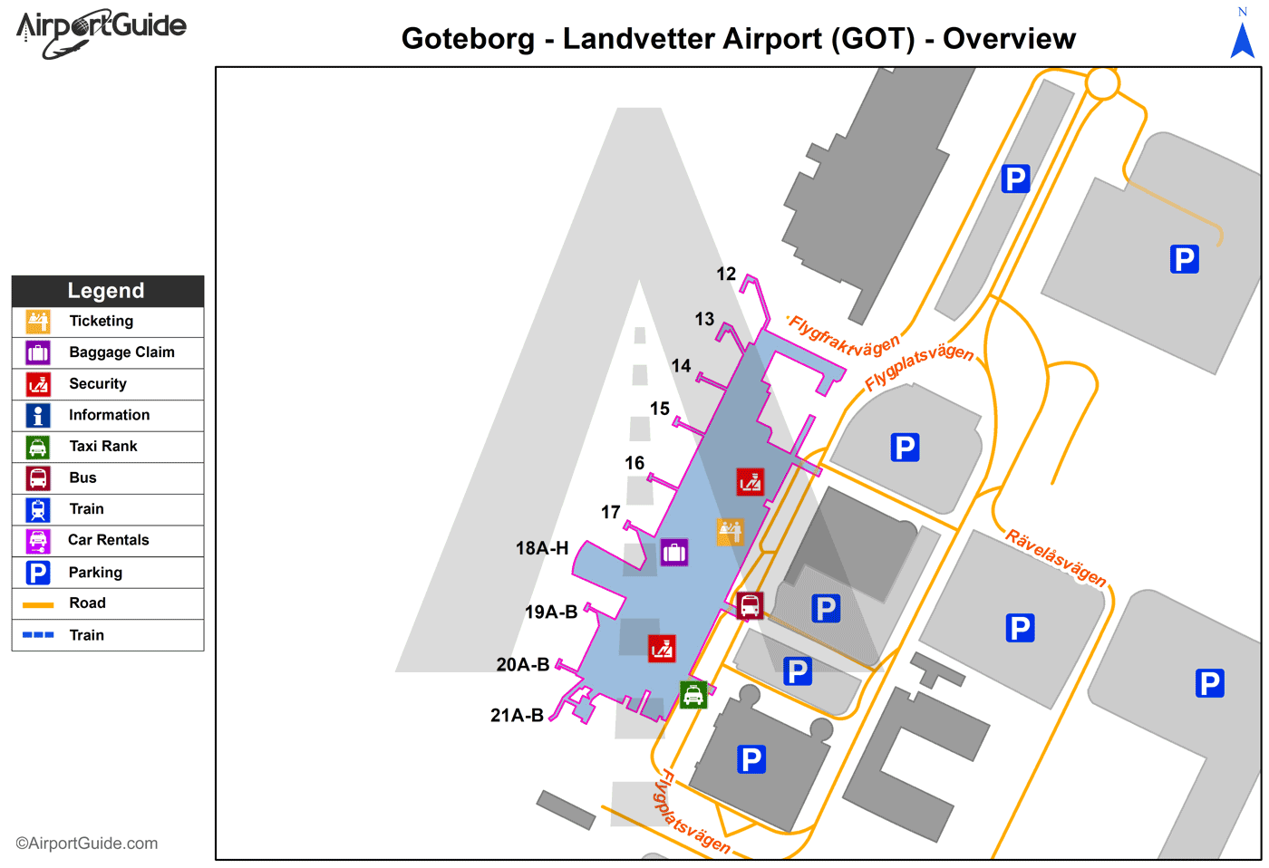 GothenburgLandvetter Airport ESGG GOT Airport Guide
