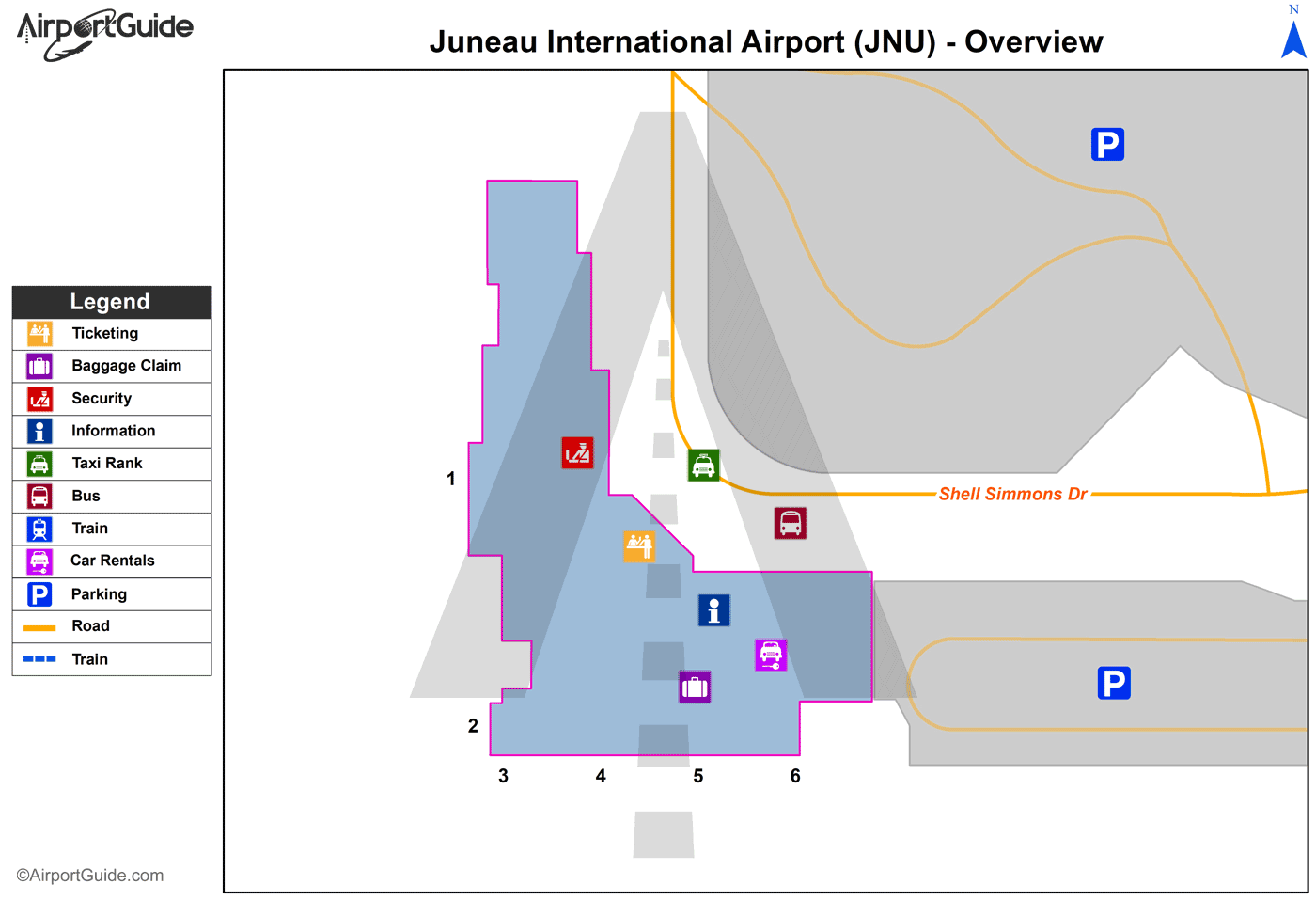 Juneau International Airport PAJN JNU Airport Guide