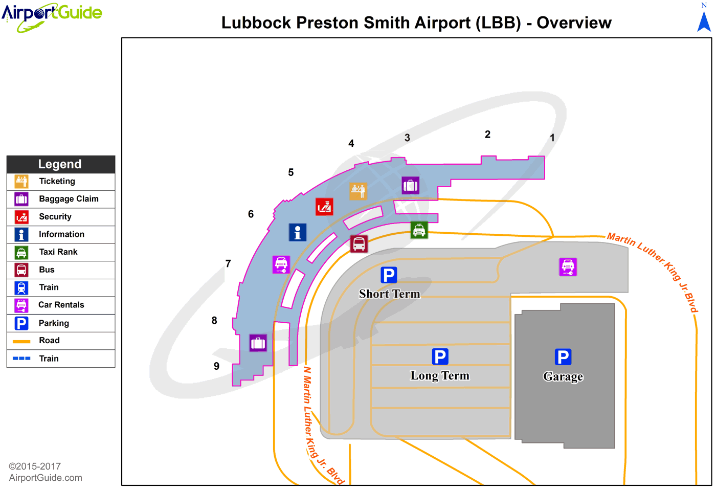Lubbock Preston Smith International Airport KLBB LBB Airport Guide