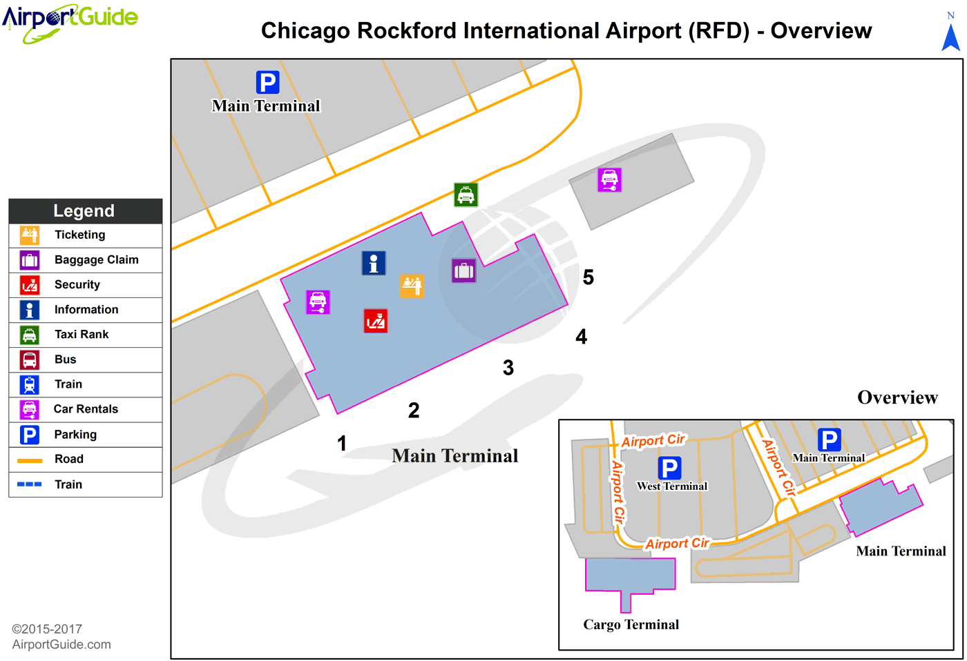 Chicago/Rockford International Airport KRFD RFD Airport Guide