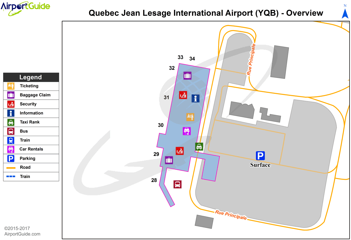 Airport Maps, Charts, Diagrams Quebec/Jean Lesage International
