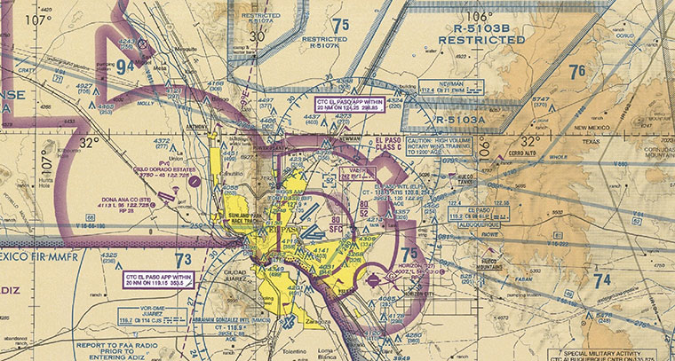 Accessing Restricted Airspace Airborne Sensing