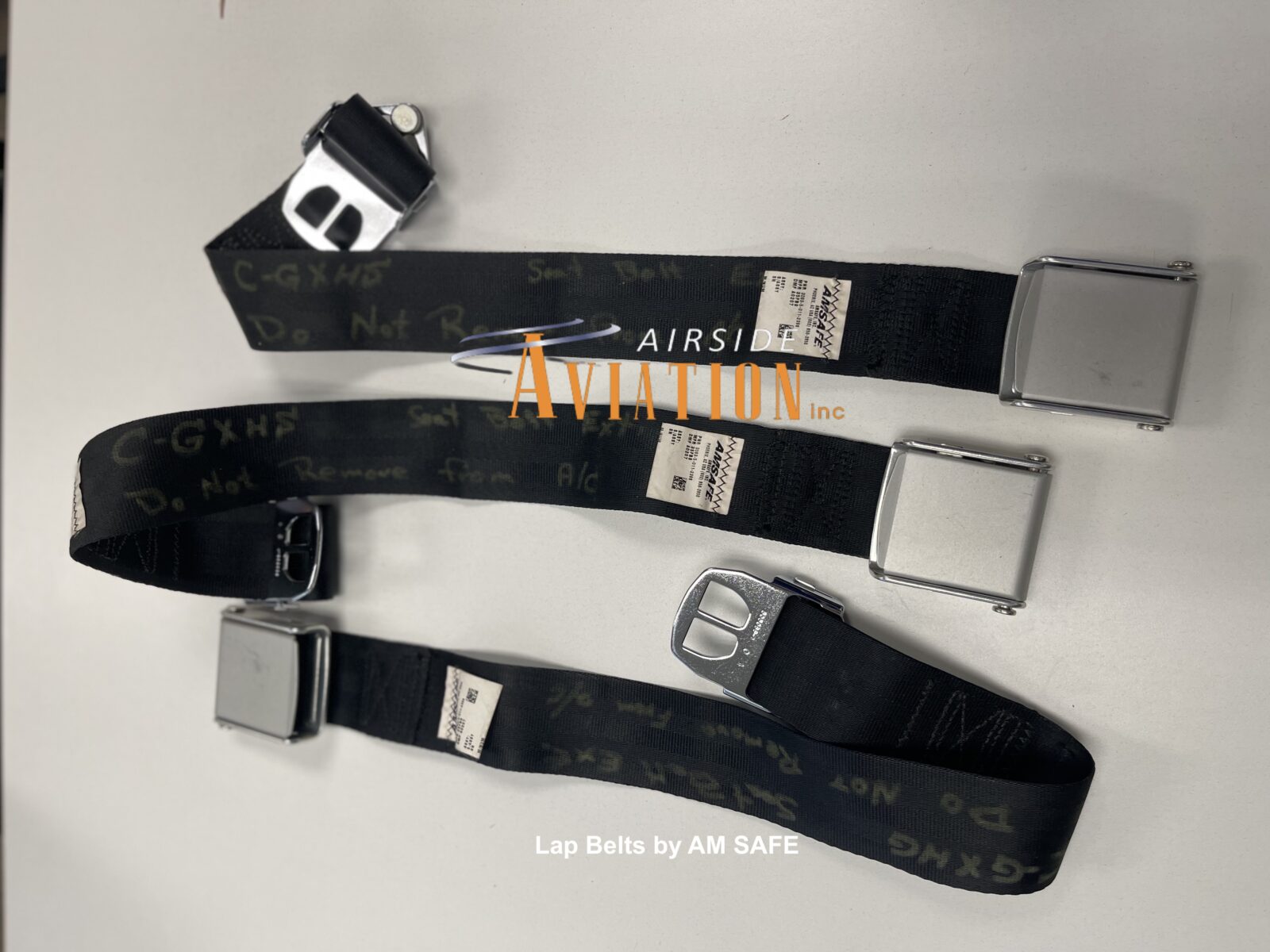 Lap Belts by AM SAFE Airside Aviation