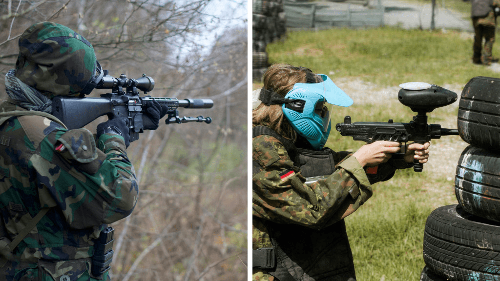 Airsoft Gun vs Paintball Gun Ultimate Battle for Hobby Enthusiasts