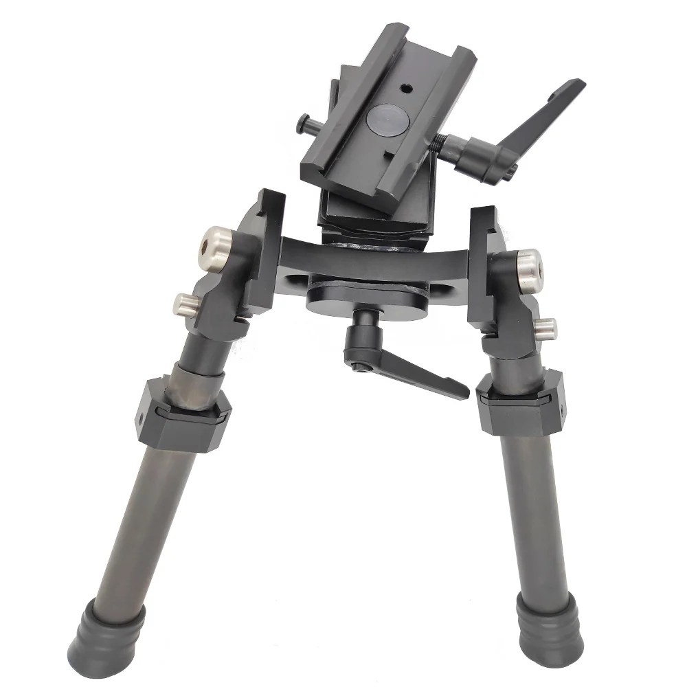 Long Range Accuracy Carbon Fiber Bipod with Rotating Adapter AirsoftBuy
