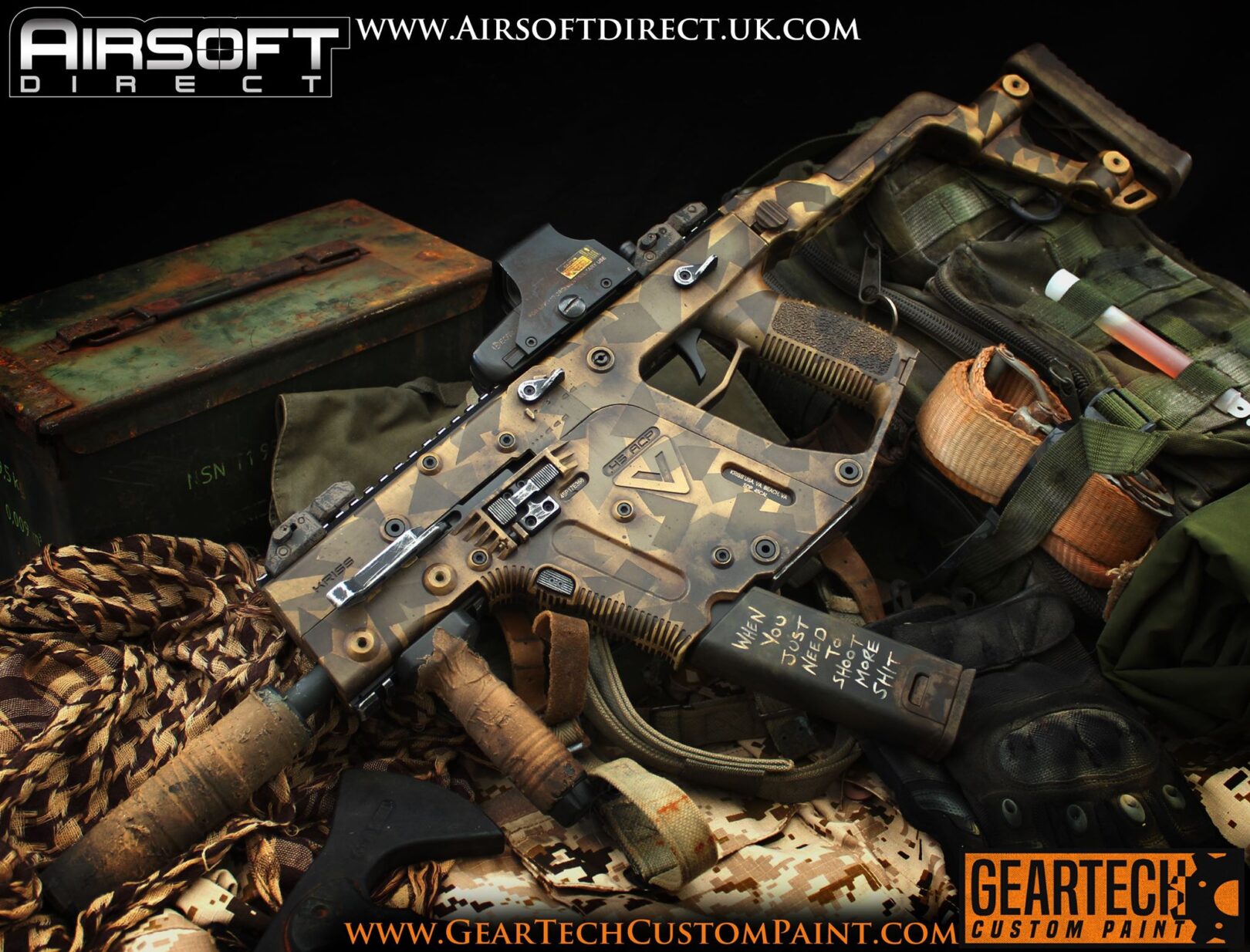 Custom Painted Airsoft Guns