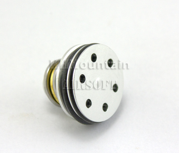 Bearing Metal Double O Ring Piston Head Airsoft Direct