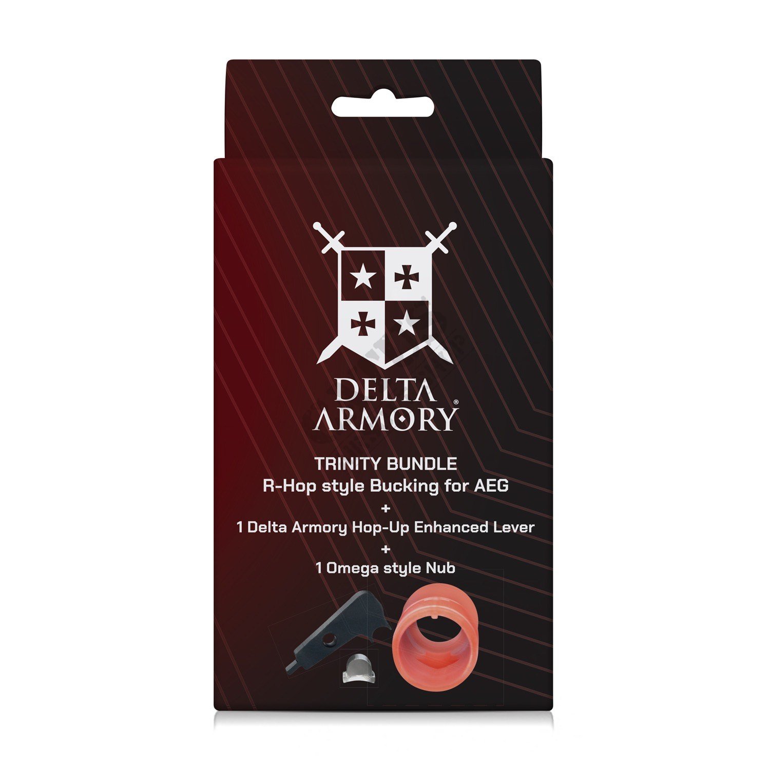 Airsoft HopUp bucking, HopUp Enhanced Lever, Omega NUB TRINITY BUNDLE