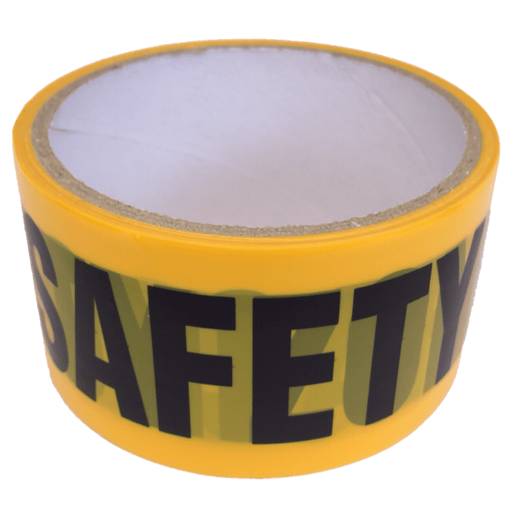FOSCO Zone tape 'Safety Zone' 30m airsoftneeds.nl
