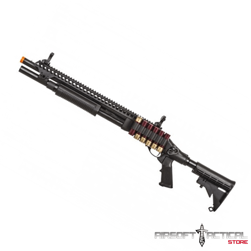 Scattergun SP Black Gas Shotgun Airsoft Gun by JAG Arms Airsoft