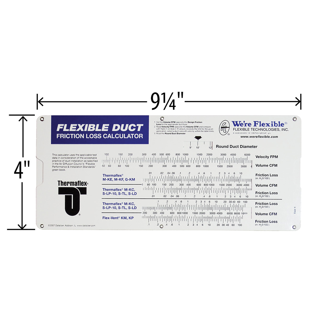 FLEXIBLE Duct Calculator Airstar Solutions