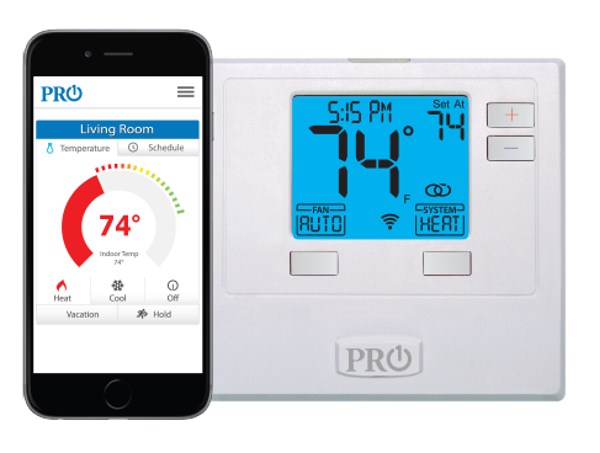PRO1 IAQ 1H/1C Non-Programmable Thermostat T701 - Airstar Solutions