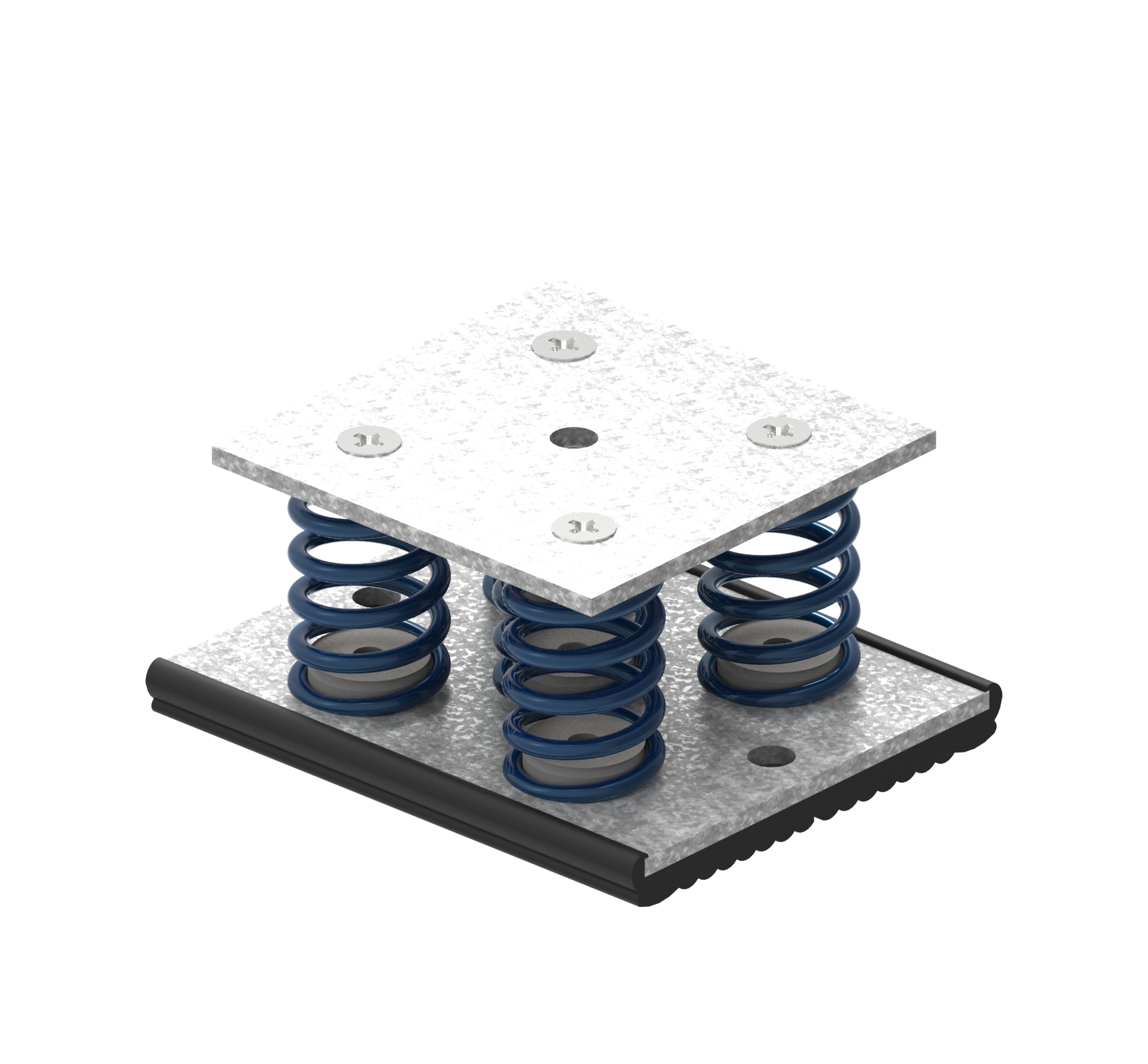 VibroMS Multi Antivibration Spring Mounts AirSystems.ge