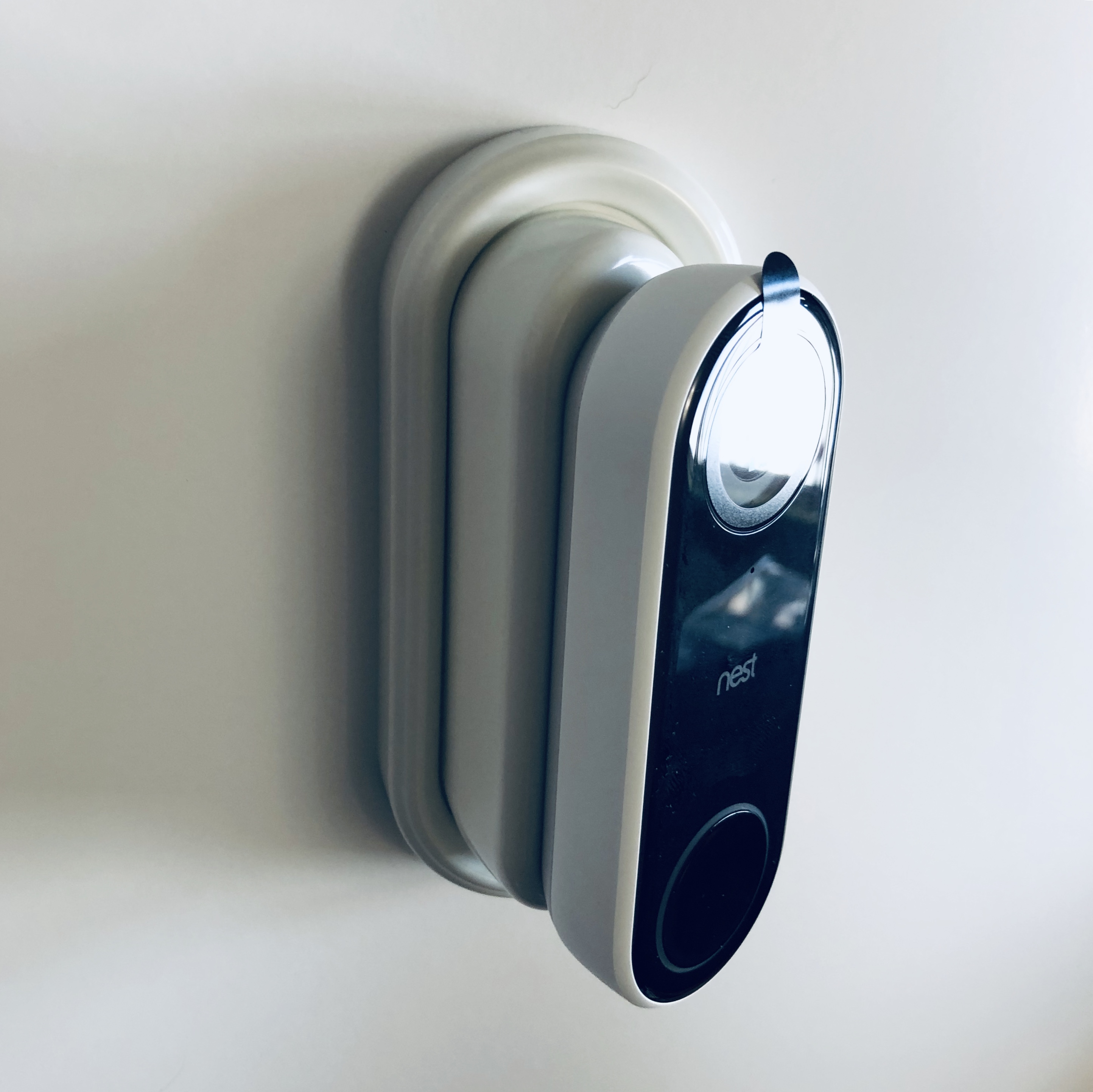 AirTech Mount and Wall Plate For Nest Hello 30 Degree Angle SKU