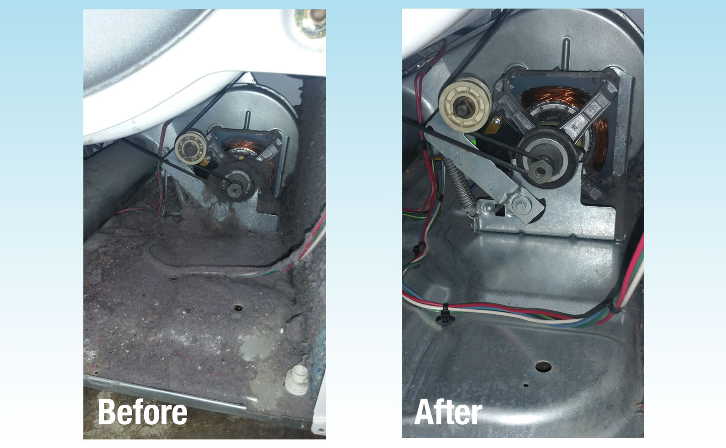 Inside dryer Air Tight Heating & Cooling Systems