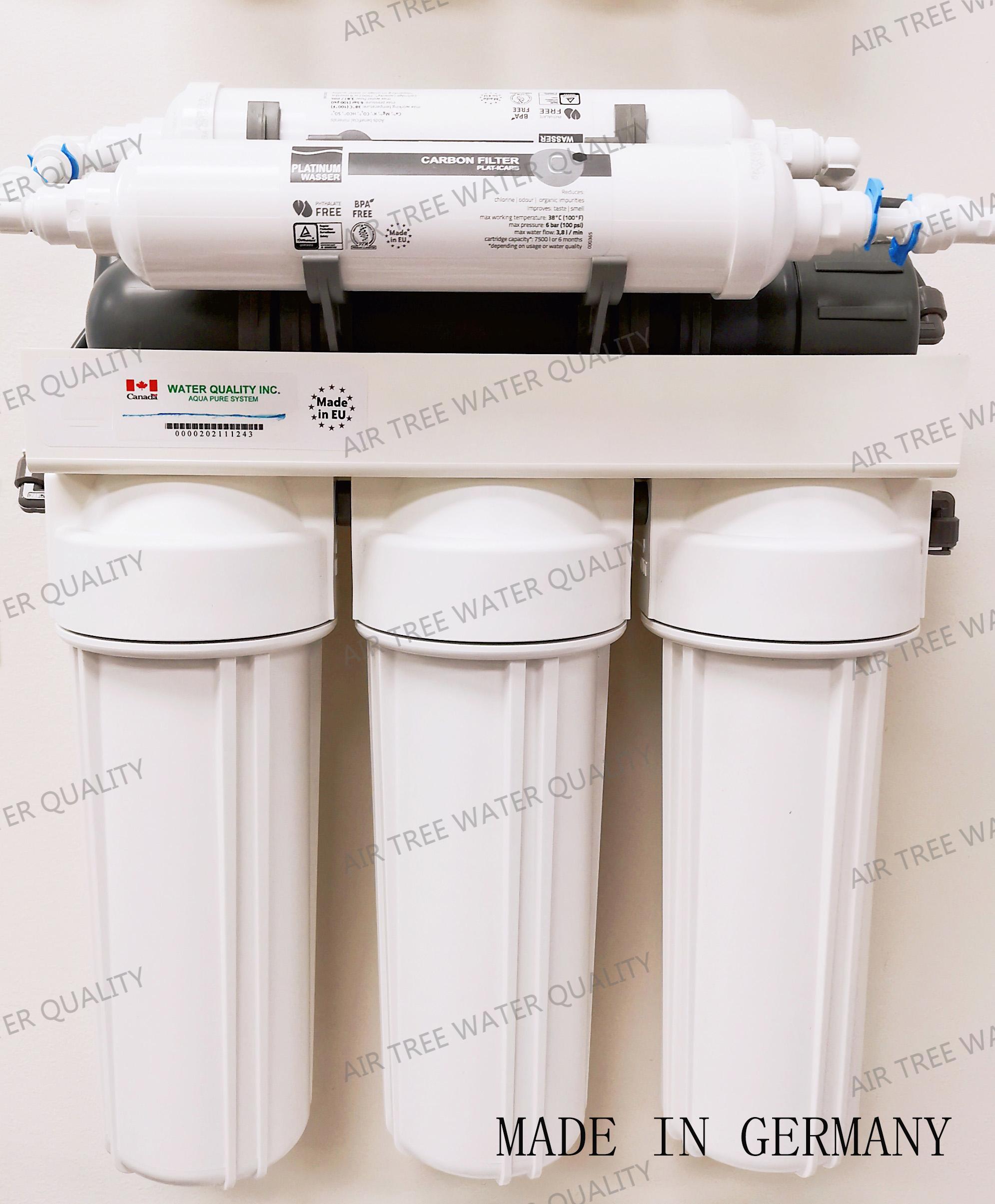 PuRo6STAGE WATER QUALITY SYSTEM(Made In Germany) Air Tree Water Quality
