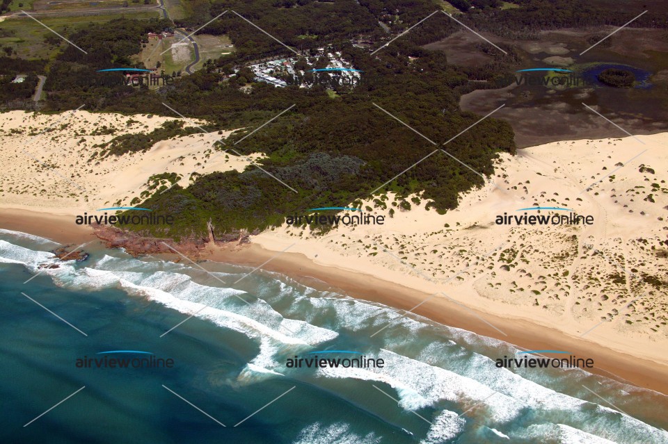 Aerial Photography Samurai Beach and One Mile Beach Airview Online
