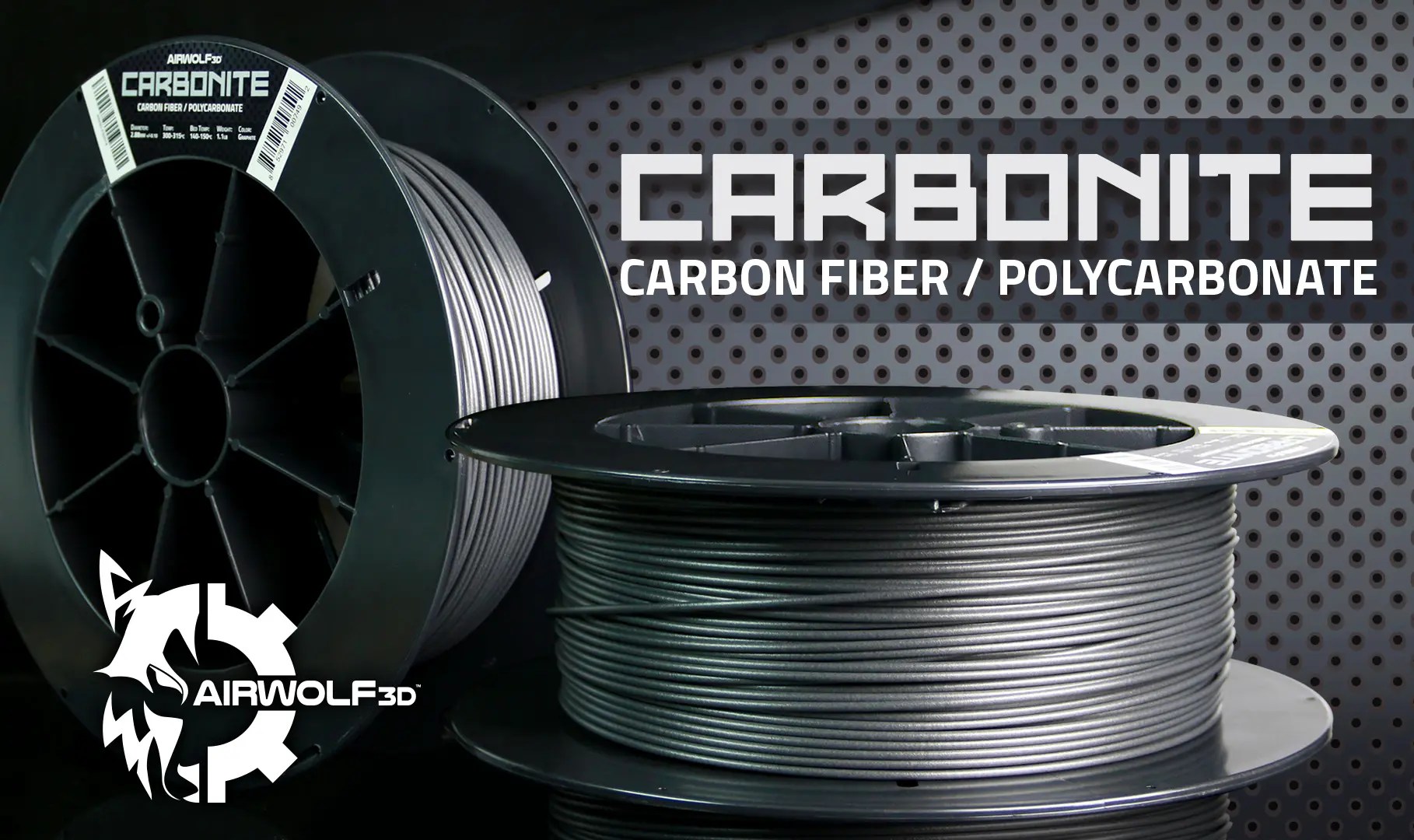 CARBONITE Polycarbonate Airwolf 3D