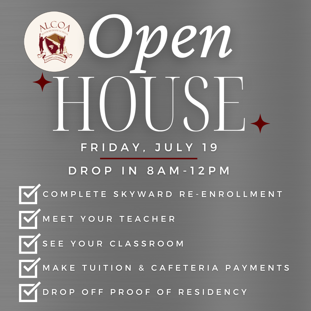 Open House Alcoa Intermediate School