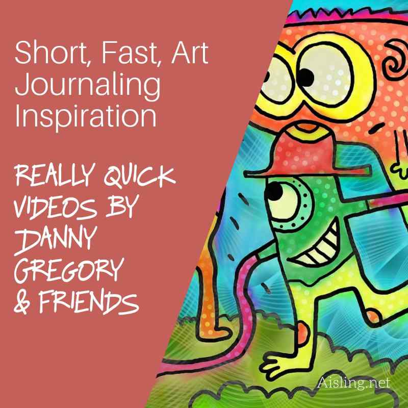 Short, Fast Art Journaling Inspiration Art of Danny Gregory