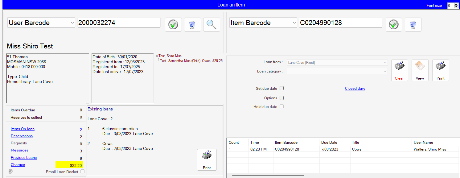 Docket printer Desktop Aurora Information Technology
