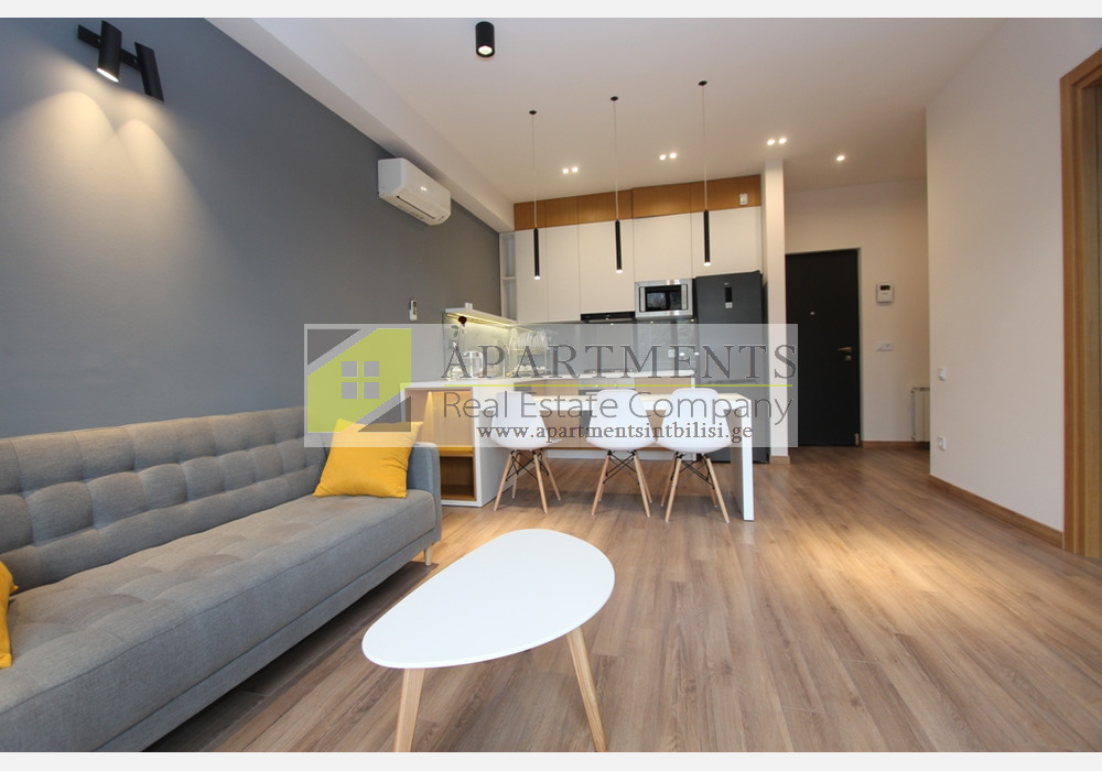 1 bedroom brand new apartment for rent in Vake near Hippodrome in DOMUS