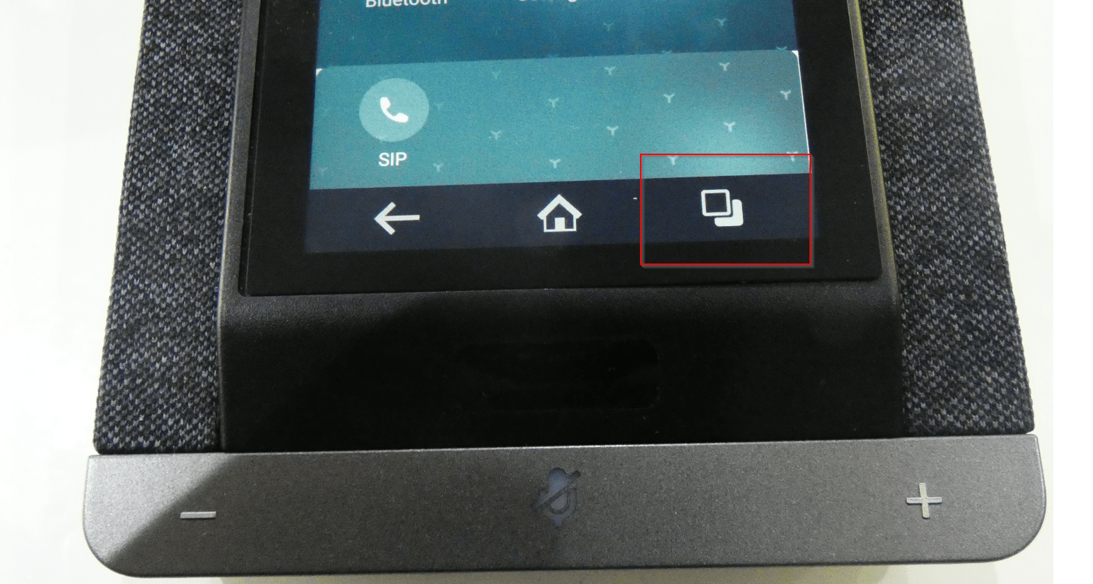 Poly C60 App Switching / Swipe Mode SIP, TEAMS und Zoom RC Poly C60