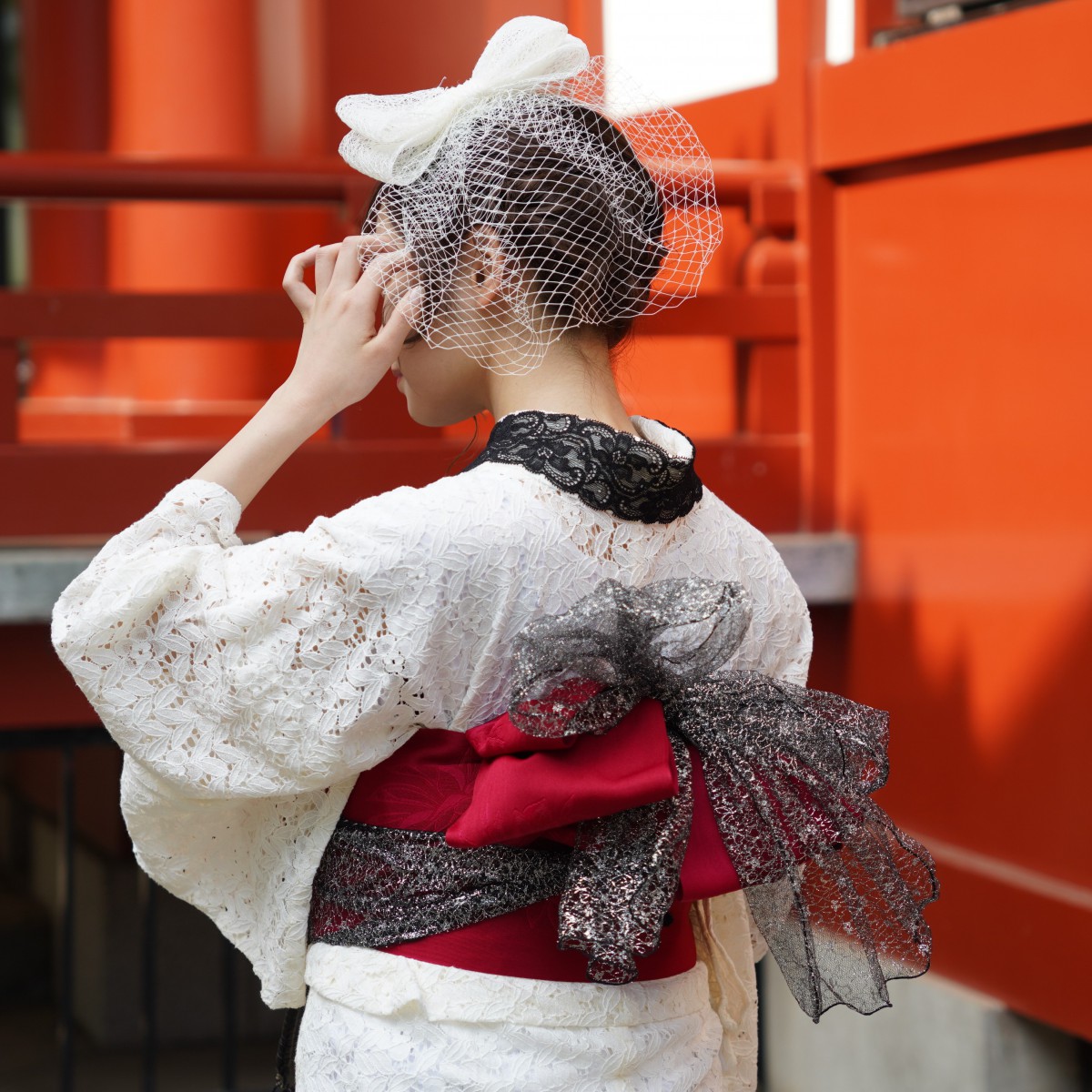 浅草で浴衣レンタルするなら、レース浴衣がおすすめです 浅草着物レンタル 愛和服