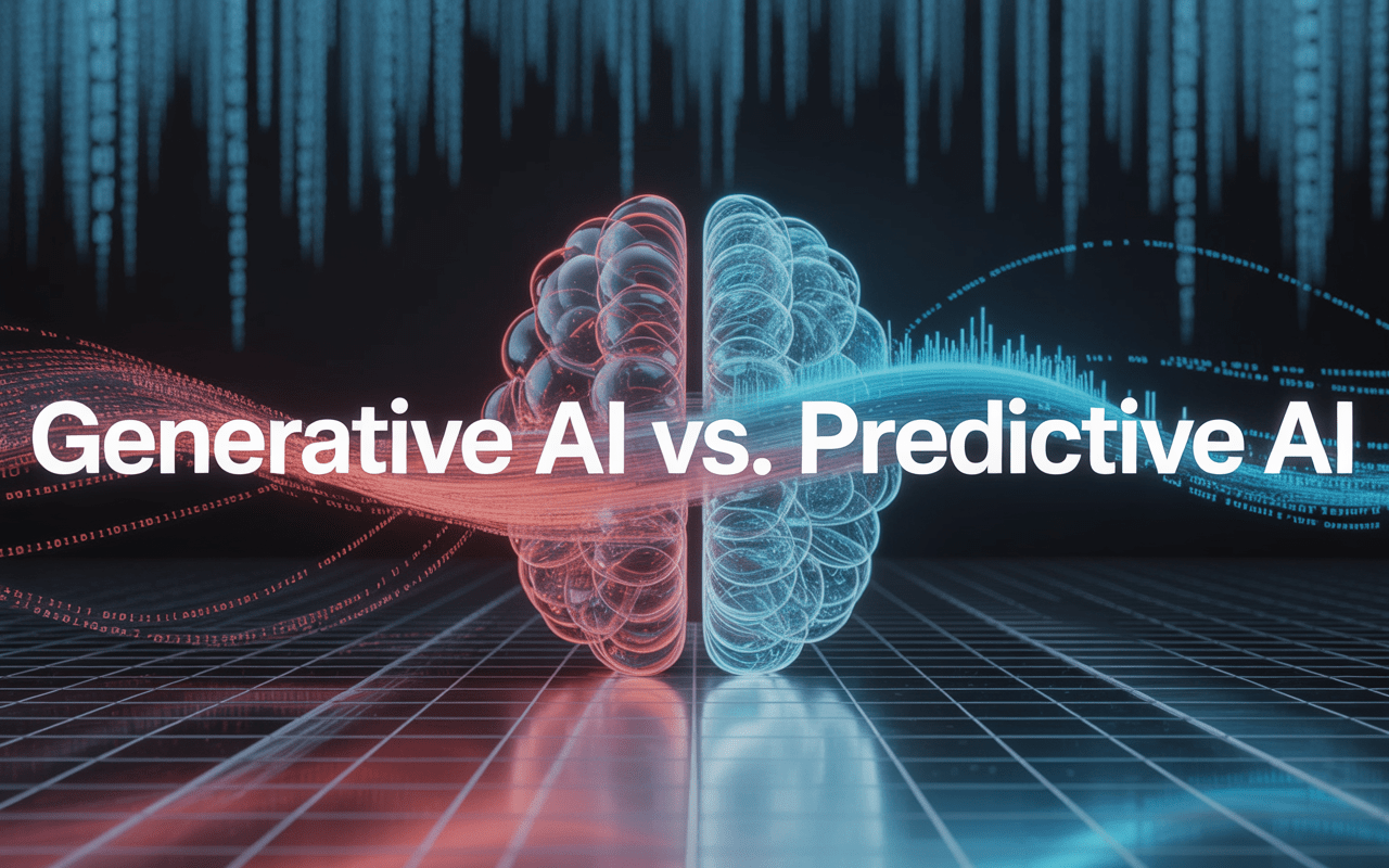 Generative AI vs. Predictive AI: The Twin Pillars of Artificial Intelligence Reshaping Our World Generative AI vs. Predictive AI: The Twin Pillars of Artificial Intelligence Reshaping Our World