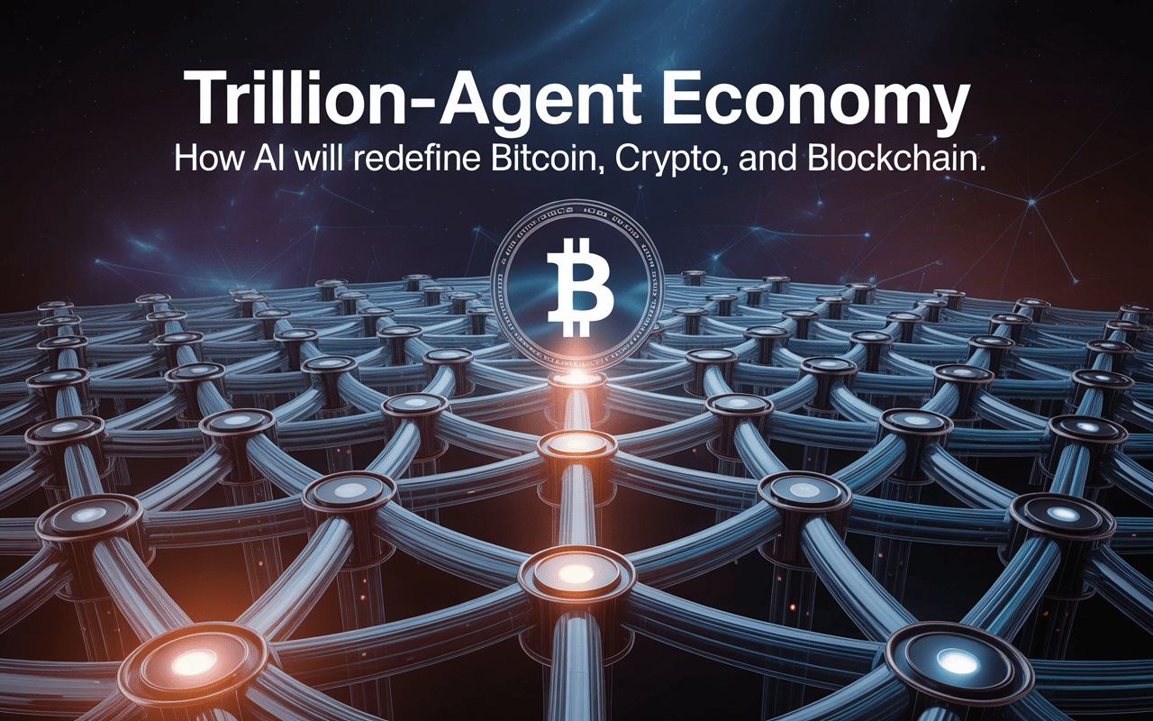The Trillion-Agent Economy: How AI Will Redefine Bitcoin, Crypto, and Blockchain The Trillion-Agent Economy: How AI Will Redefine Bitcoin, Crypto, and Blockchain