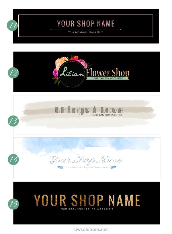 modern minimalist design style, Logo design, Logo Branding, Etsy Shop