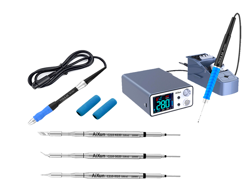 7 common faults of AiXunT3A soldering station and their solutions_AiXun