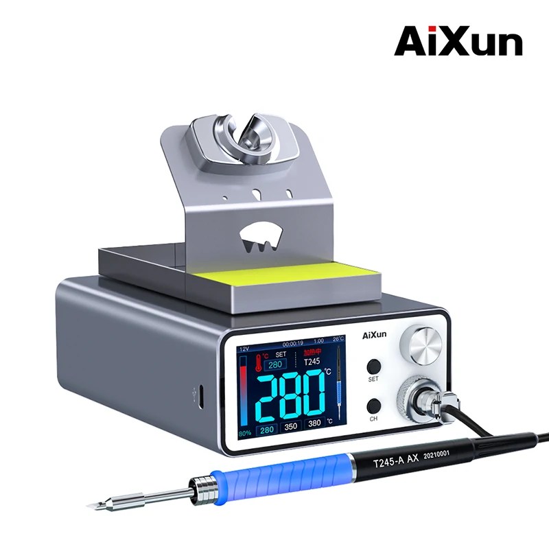 Soldering Station Under 100 vs. Cheap 15 Soldering Iron_AiXun