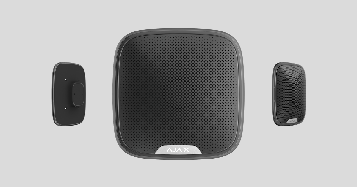 StreetSiren — Wireless outdoor siren Ajax Systems