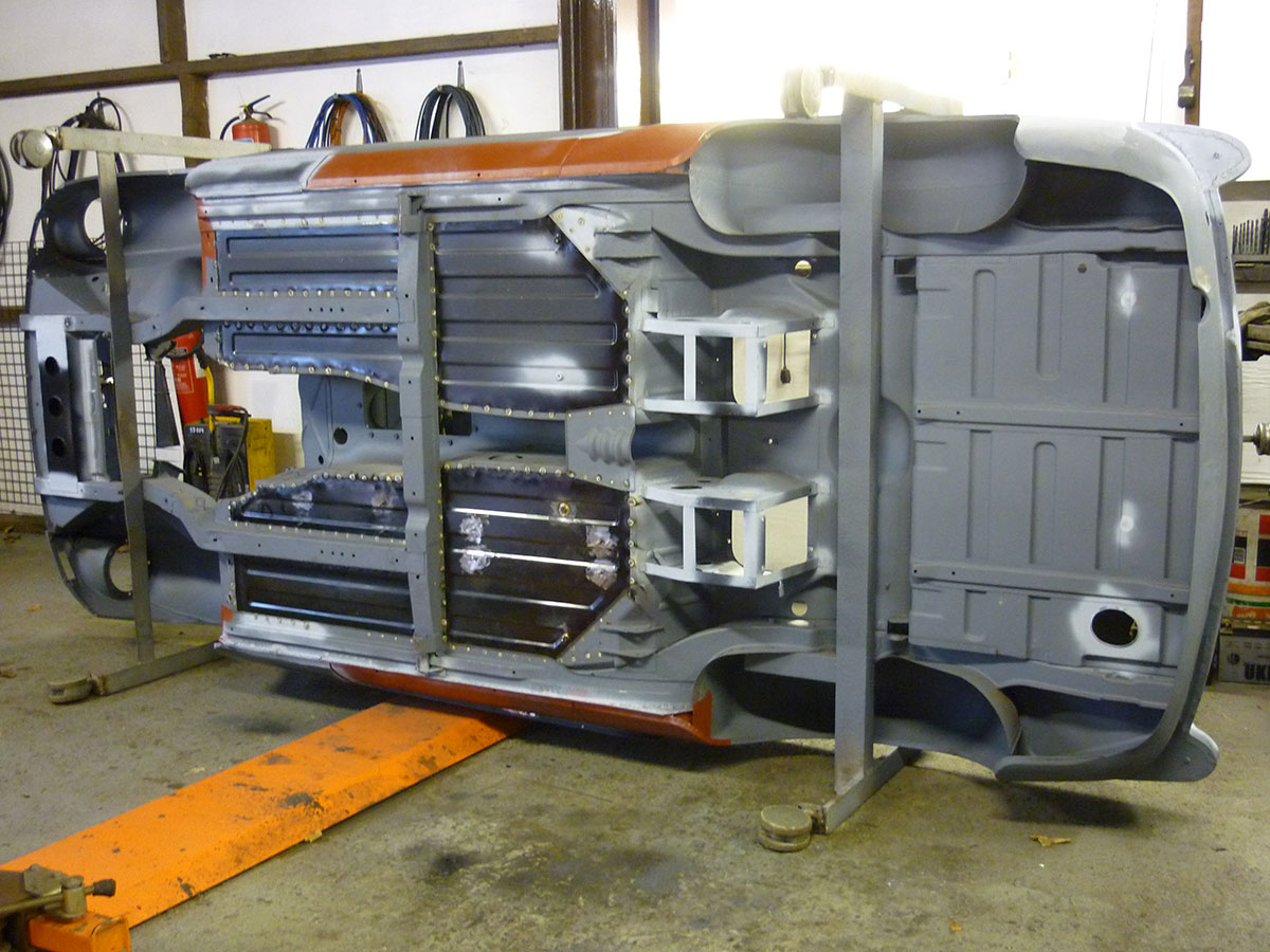 MGB Chassis No. 8 Full Restoration A.J. Barnard Engineering