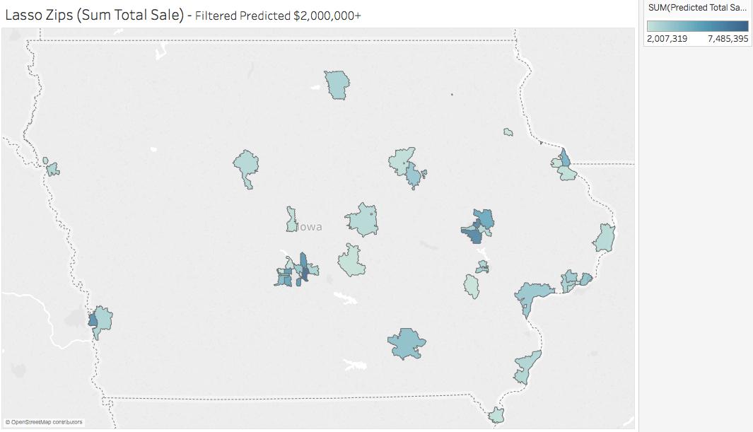 Iowa Liquor Store Expansion Project Bentley’s Data Science Machine