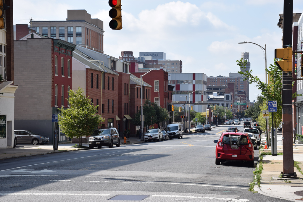 "Downtown Baltimore" 400 W. Franklin Street A. J. Billig & Co