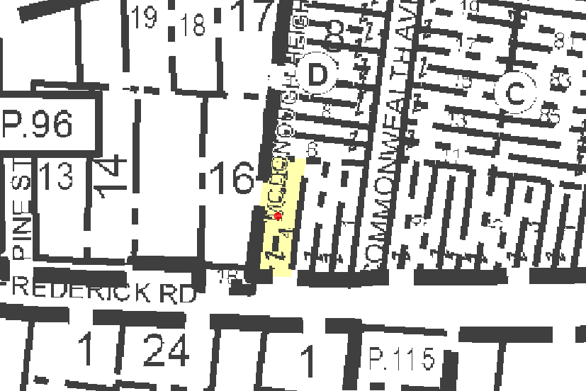 "Catonsville McDonough Heights" Old Frederick Road A. J. Billig