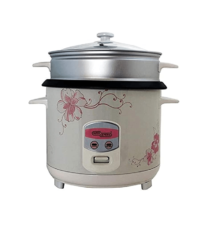 Super General 2.2LTR Rice Cooker SGRC22W AJE Emporium