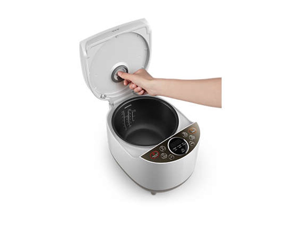 PHILIPS Fuzzy Logic Rice Cooker 1.8L HD4515/63 AJE Emporium