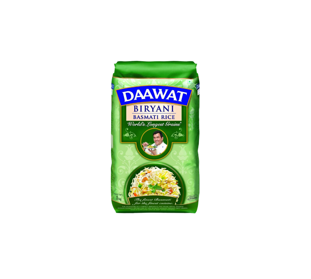 Daawat Biryani Basmati Rice, 1kg Ajibmama