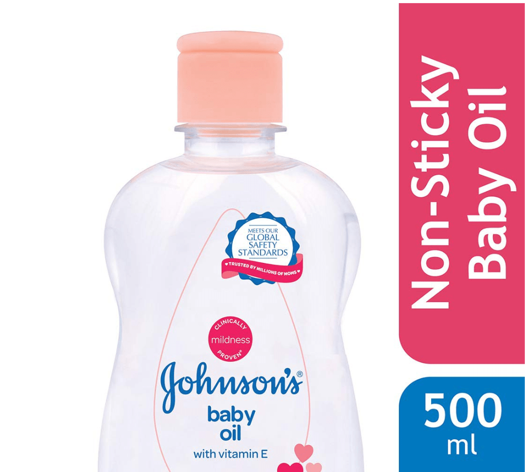 Johnson’s NonSticky Baby Oil with Vitamin E500ml Shopping site for