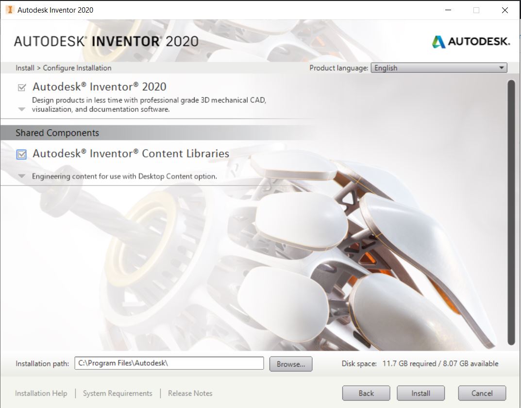 [Autodesk]Hướng dẫn cài đặt Inventor Nastran 2020