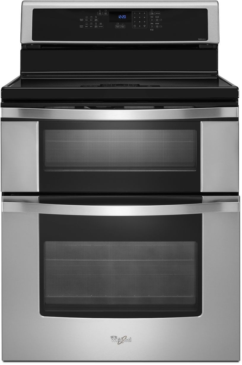 Whirlpool WGI925C0BS 30 Inch Freestanding Electric Range DoubleOven