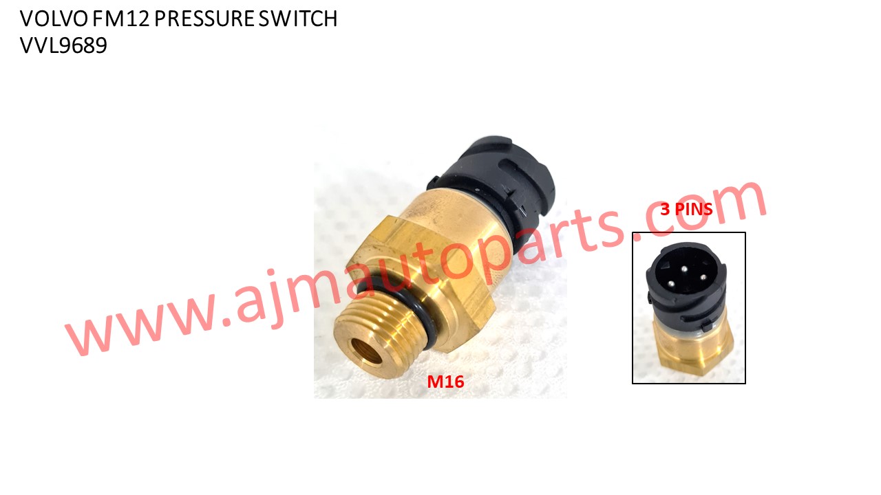 VOLVO FM12 BRAKE PRESSURE SENSOR 20829689 / 20428459 / 20528336