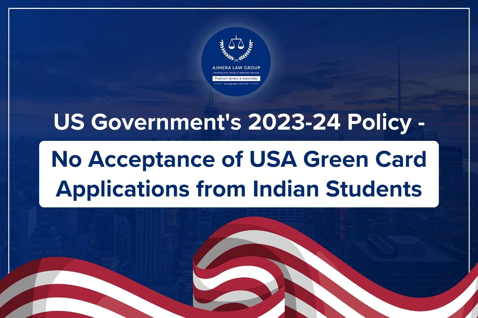 US Government's 202324 Policy No Acceptance of USA Green Card