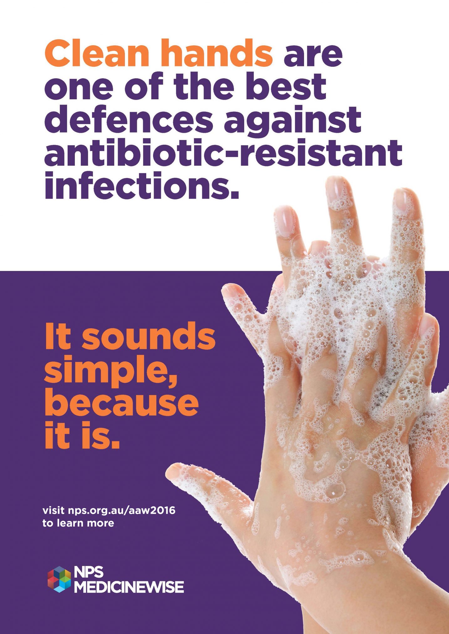 NPS reminds consumers wash your hands AJP