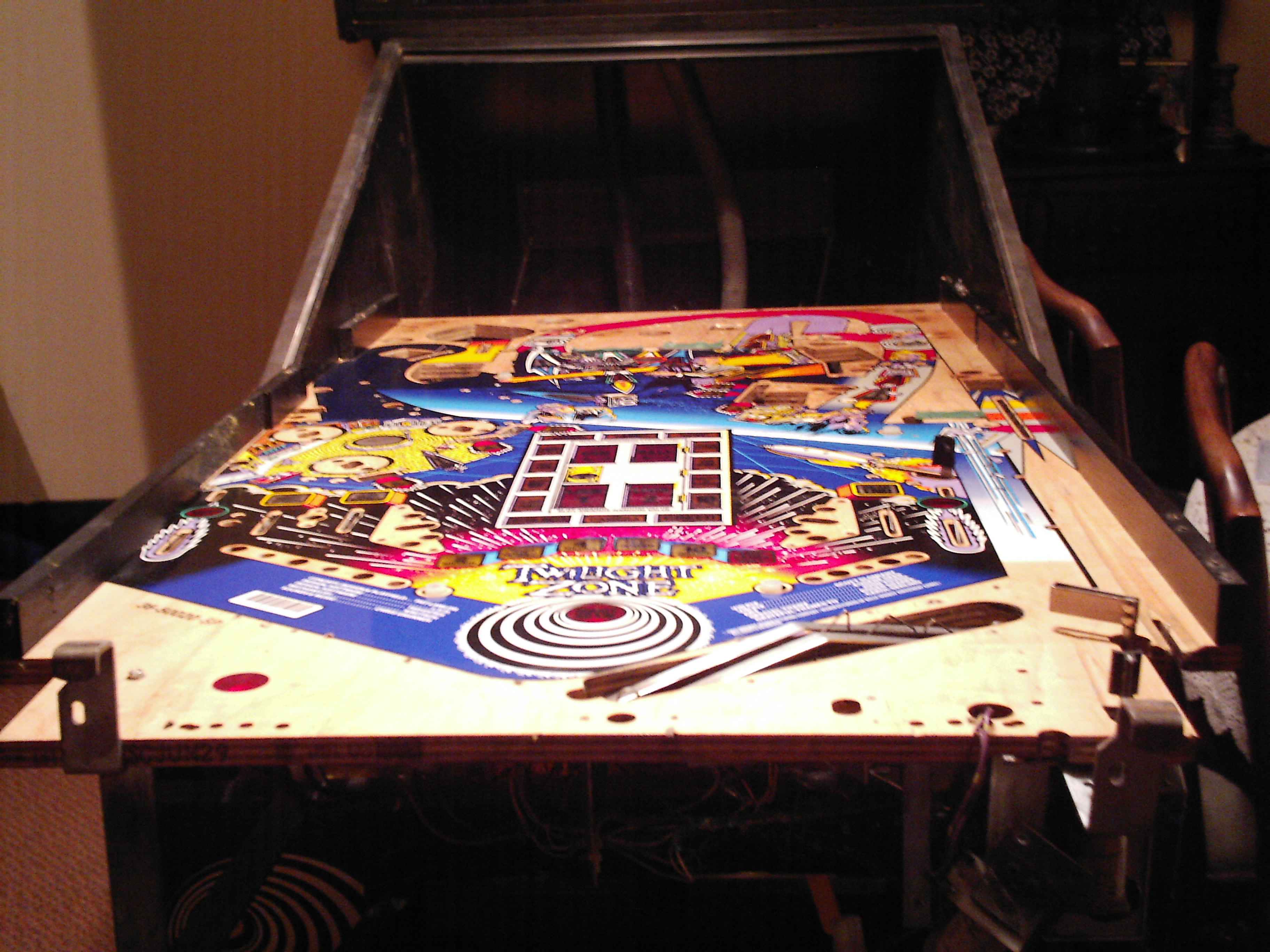 AJ Pinball Restoration Process