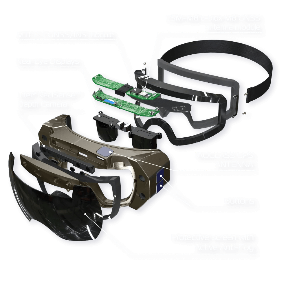 Case study Augmented Reality Headset for Industrial and Military