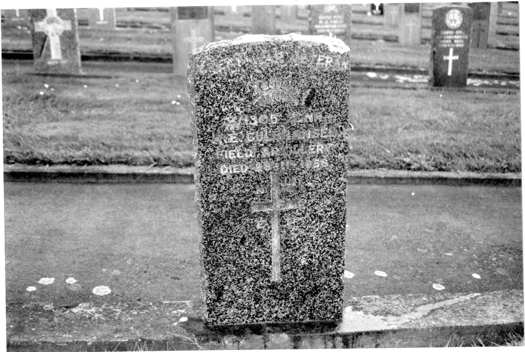 Albert Edward Gulbransen Online Cenotaph Auckland War Memorial Museum